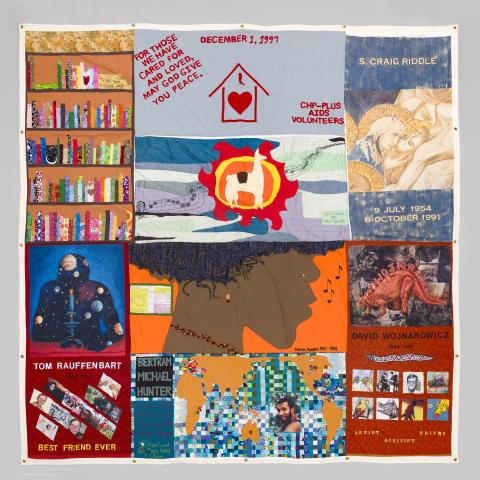 Block 6022  2023 various makers Courtesy of the National AIDS Memorial 