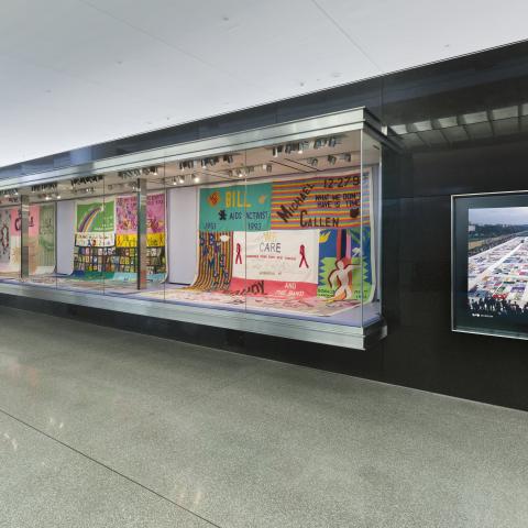 SFO Museum Gallery Photo The AIDS Memorial Quilt