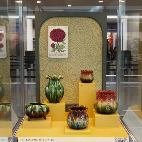 SFO Museum Gallery Photo Indoor Eden: Victorian Jardinières