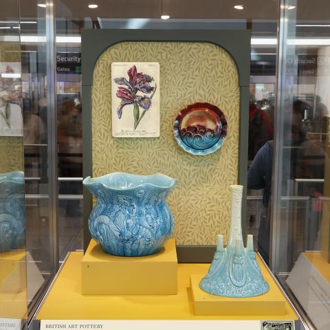 SFO Museum Gallery Photo Indoor Eden: Victorian Jardinières