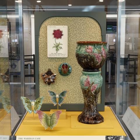 SFO Museum Gallery Photo Indoor Eden: Victorian Jardinières