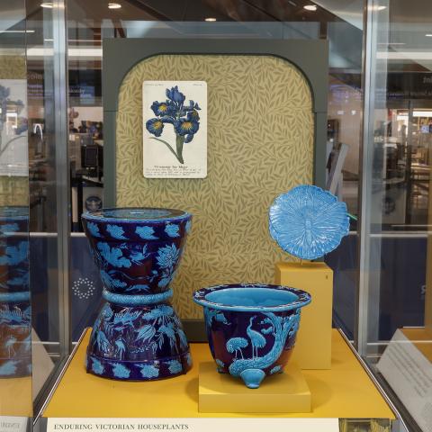SFO Museum Gallery Photo Indoor Eden: Victorian Jardinières