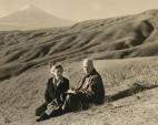 Harold and Debby Bixby in Japan  1952