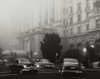 Fred Lyon, Fairmont Hotel in Fog atop San Francisco’s Nob Hill c. 1950s
