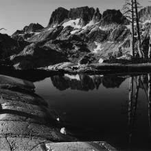 Minarets from Tarn above Lake Ediza, Ansel Adams Wilderness, California  1950  Philip Hyde (1921–2006)
