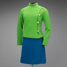 Air West stewardess uniform and insignia