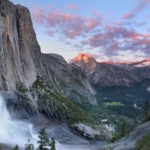 Room With a View  2010 Upper Yosemite Falls Trail, Yosemite National Park, California   Joshua Cripps (b. 1981) digital print Courtesy of the artist L2013.3191.009