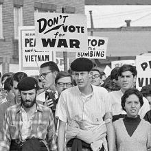 Anti-war march led by the Vietnam Day Committee during the “International Days of Protest,” Oakland  1965