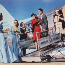 American Airlines wall calendar  1940-41