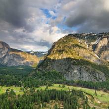 Lovely Light Equals Loving Life  2010  Columbia Rock, Yosemite National Park, California    Joshua Cripps (b. 1981) digital print Courtesy of the artist L2013.3191.012