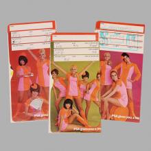 PSA (Pacific Southwest Airlines) ticket jackets