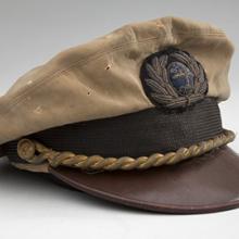 Captain Ursel Elbert Coulson CNAC uniform hat  c. 1944