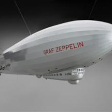 Graf Zeppelin model airship  1967