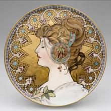 La Plume plaque 1899