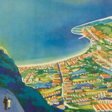 Pan American Airways Flying Down to Rio travel poster  c. 1934