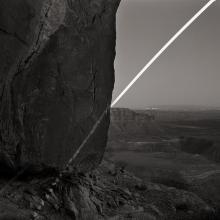 Chalk Moonrise, Muley Point, Utah  2015