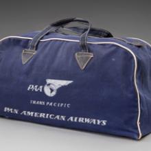 Pan American World Airways bag  late 1940s
