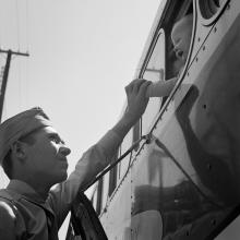 Bus trip from Knoxville, Tennessee, to Washington, D.C.  1943