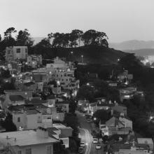 North from Burnett & Twin Peaks #14  1998