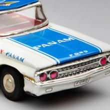 Pan American World Airways Airport Service toy Ford Fairlane sedan  c. 1962