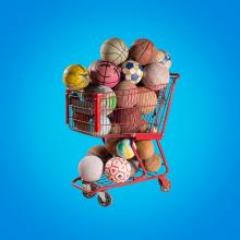 Cart #4, Balls  2014