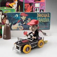 Dracula toys and memorabilia