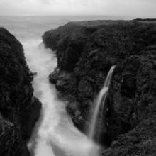 Winter Waterfall, Sea Ranch, California  2010