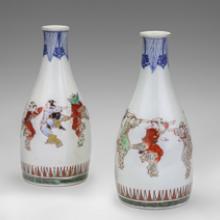 Sake containers (tokkuri)  early 1900s