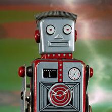 1950–60 Tin wind-up robot, Japan  1991