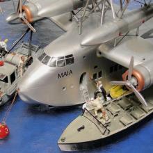 Short-Mayo Composite, S-21 Maia, S-20 Mercury model aircraft