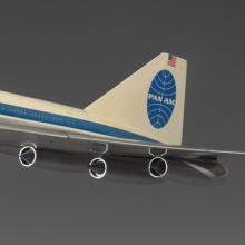 Pan American World Airways Boeing 2707 SST model aircraft  c. 1969