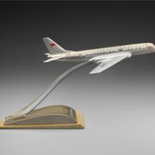 Aeroflot Soviet Airlines Tupolev Tu-104 model aircraft  early 1950s