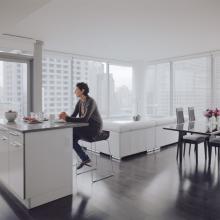 Interior, One Hawthorne Luxury Condos, 645 Howard Street  2013