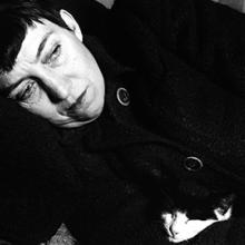 Bernice Abbott with cat  1942