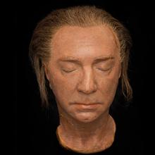 Vampire Armand Tesla’s head before and after it melts in The Return of the Vampire starring Bela Lugosi  1943