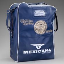Mexicana Airlines de Havilland Comet 4C “Golden Aztec” flight bag  early 1960s