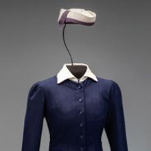 United Air Lines stewardess summer uniform  1939–1940