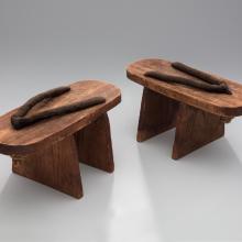 Stilted sandals (geta) 19th–early 20th century