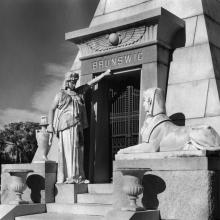 Brunswig Tomb at Metairie Cemetery, New Orleans, Louisiana  c. 1950s Harold Allen (1912–98)
