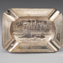Graf Zeppelin Century of Progress Exposition ashtray  1933