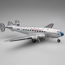 United Air Lines Douglas DC-4E experimental prototype monoplane airliner model aircraft  1985