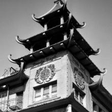 Cable Car, California Street and Grant Avenue, Chinatown