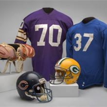 A selection of material representing the NFC North Division of the National Football League