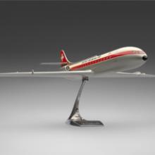 Swissair Sud Aviation SE 210 Caravelle III model aircraft  late 1950s