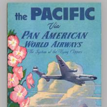 Pan American World Airways Pacific service brochure  1949