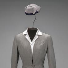 United Air Lines stewardess winter uniform  1939–1941