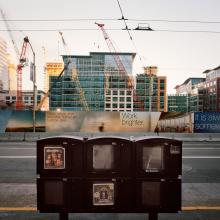 See Further, Transbay Terminal Construction Site, Mission Street  2015