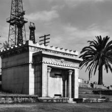 Austin Tomb, Long Beach Cemetery, Long Beach, California  1955 Harold Allen (1912–98)