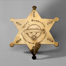 Graf Zeppelin Lakehurst, New Jersey landing crew badge  early 1930s