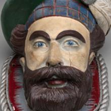 Figurehead fragment from the Roderick Dhu